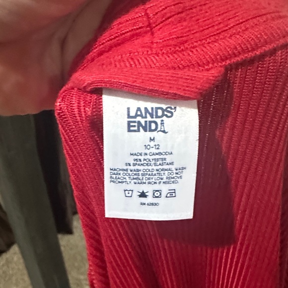Lands End  Red Women's lounge/ pajamas set. Size medium. Super soft and light. - Picture 8 of 11